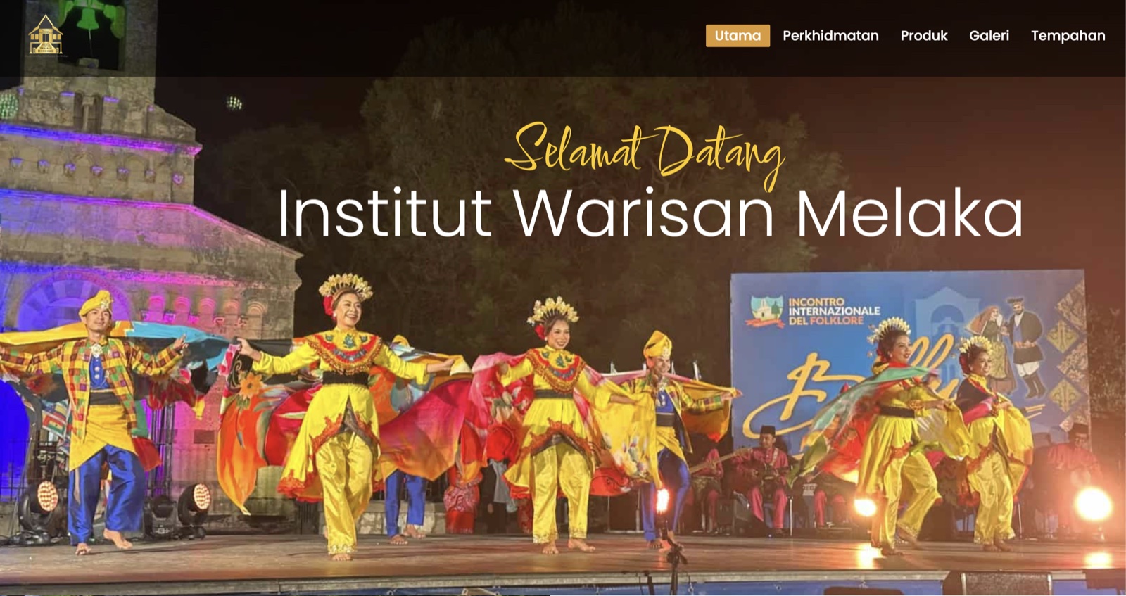 Institut Warisan Melaka Website